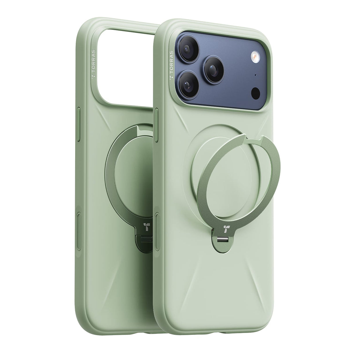Torras Ostand Q3 Silicone Case, iPhone 17 Pro