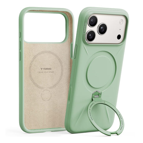 Torras Ostand Q3 Silicone Case, iPhone 17 Pro