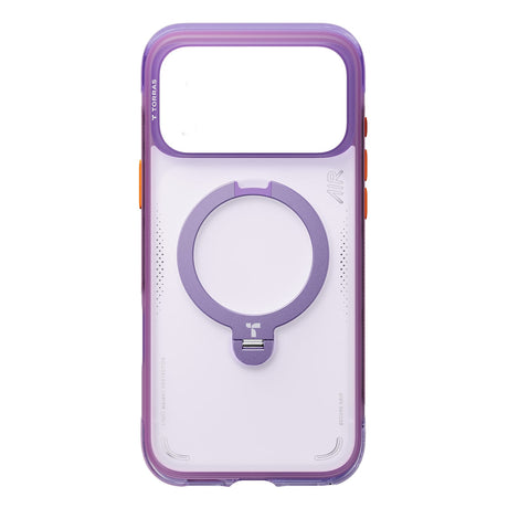Torras iPhone 17 Pro Ostand Spin Air Case, Aurora Purple
