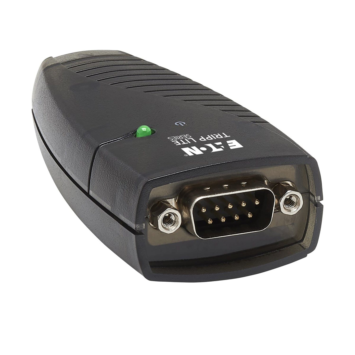 Tripp Lite by Eaton Keyspan USB-A Male to DB9 RS232 Male Serial Adapter, 3 Ft., Black, USA-19HS