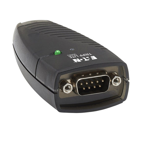 Tripp Lite by Eaton Keyspan USB-A Male to DB9 RS232 Male Serial Adapter, 3 Ft., Black, USA-19HS