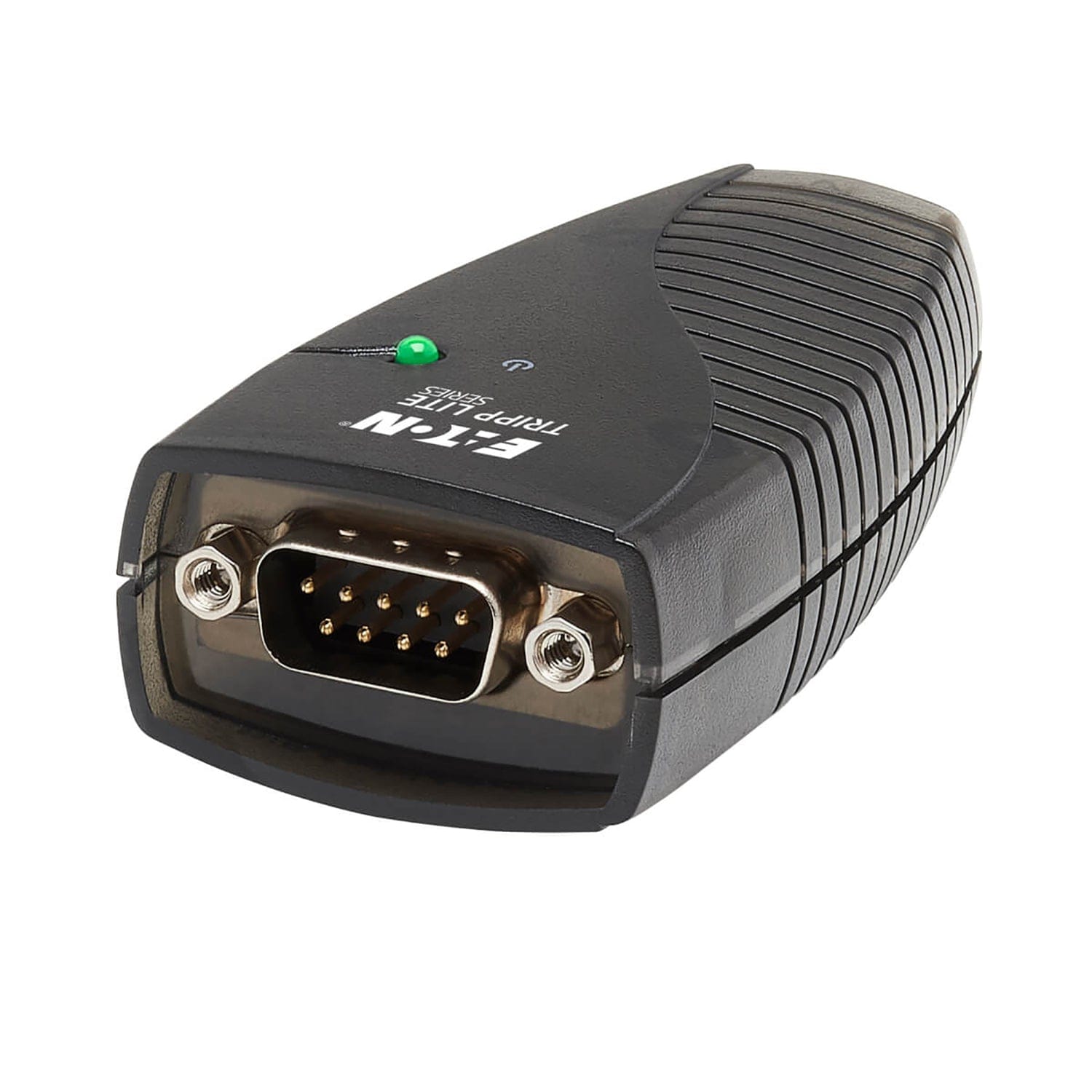 Tripp Lite by Eaton Keyspan USB-A Male to DB9 RS232 Male Serial Adapter, 3 Ft., Black, USA-19HS