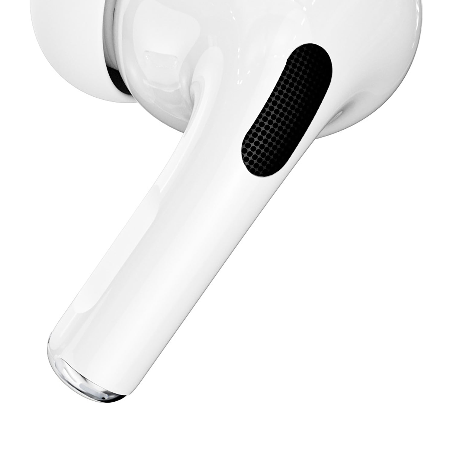 RCA WAVE-48 TWS Bluetooth In-Ear Earbuds with Mics, On-Ear Controls, ANC, Charging Case with Screen, up to 20 Hours Play Time, White
