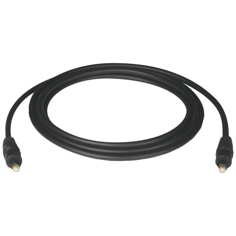 Tripp Lite by Eaton TOSLINK Digital Optical SPDIF Audio Cable, Black, 6 Ft.