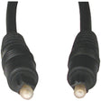 Tripp Lite by Eaton TOSLINK Digital Optical SPDIF Audio Cable, Black, 13 Ft.