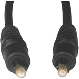 Tripp Lite by Eaton TOSLINK Digital Optical SPDIF Audio Cable, Black, 13 Ft.