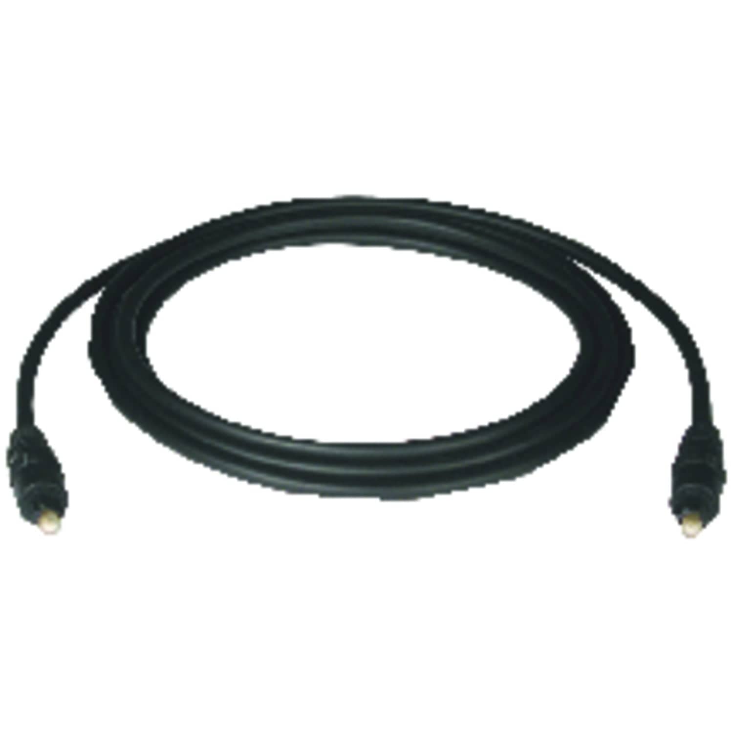Tripp Lite by Eaton TOSLINK Digital Optical SPDIF Audio Cable, Black, 13 Ft.