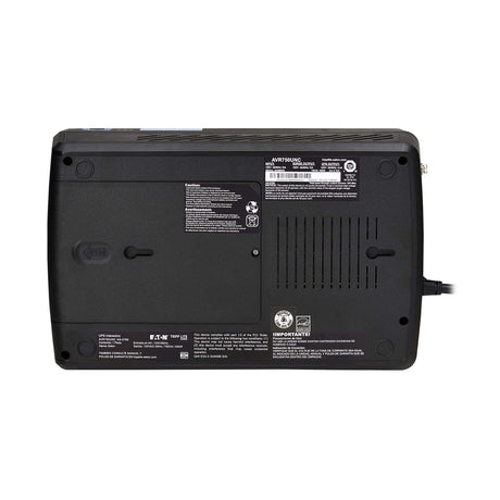 Tripp Lite by Eaton 12-AC Outlet and LAN/Coax 750VA/450W Cloud-Connected Line-Interactive Desktop UPS, AVR, 316-Joules Surge Protection, 5-Ft. Cord