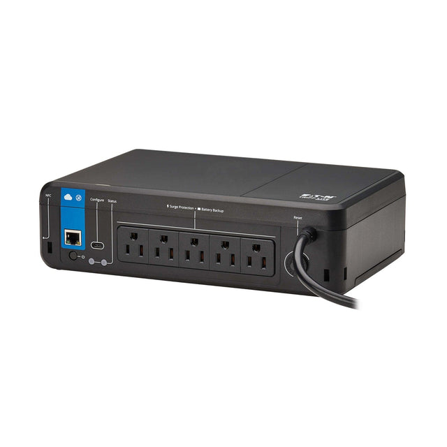 Tripp Lite by Eaton 5-AC Outlet 850-VA/450-Watt PC/Network/POS Cloud-Connected Desktop UPS with 190-Joules Surge Protection, 5-Ft. Cord, BC850RNC