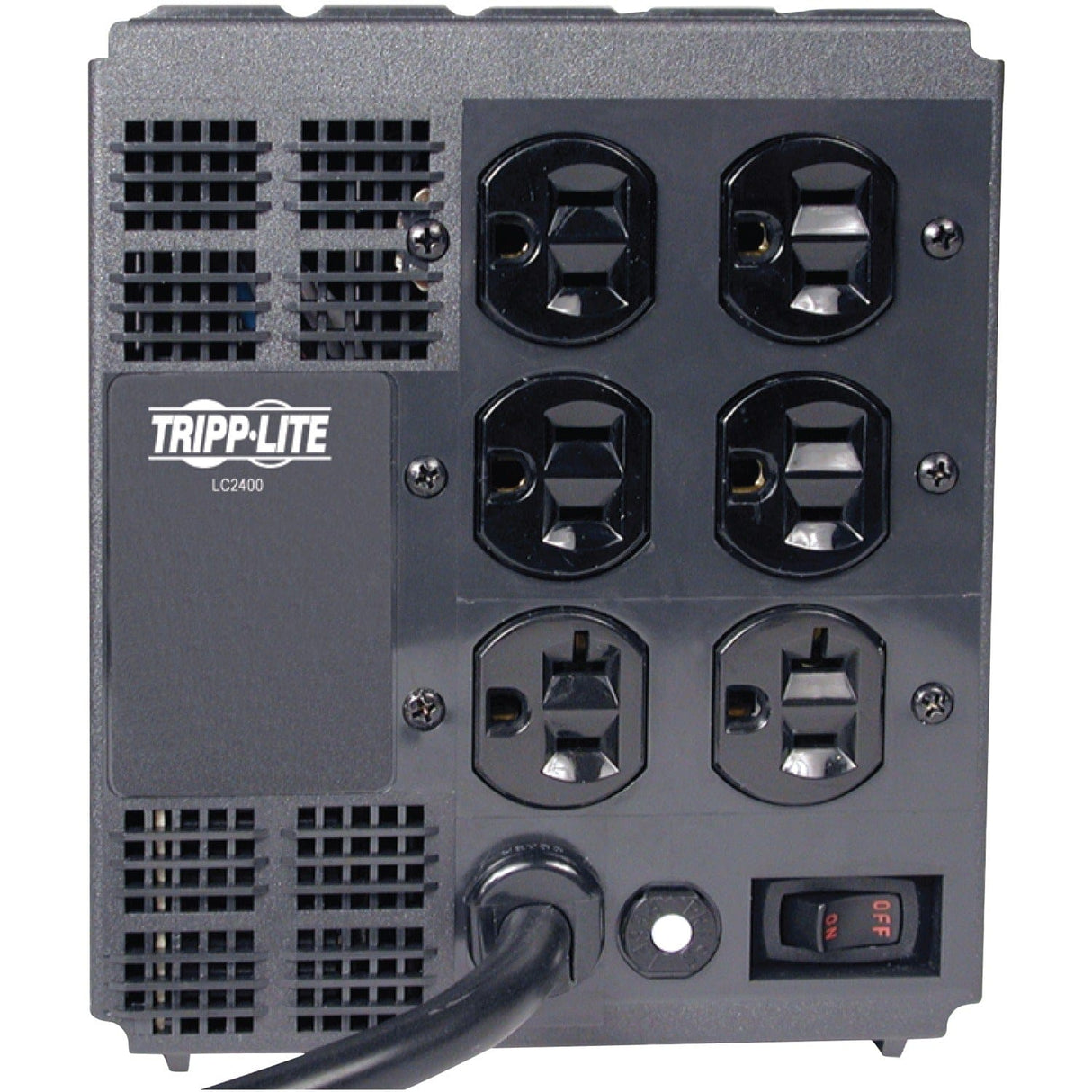 Tripp Lite by Eaton 6-AC Outlet 2400-Watt Line Conditioner, 6-Ft. Cord with Straight Plug, LC2400