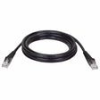 Tripp Lite by Eaton CAT-5/5E Snagless Molded Solid UTP Ethernet Cable, Black, 100 Ft.