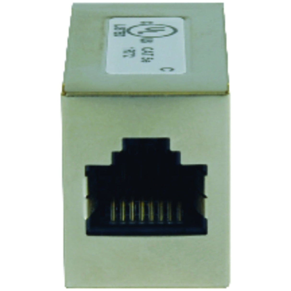 Tripp Lite by Eaton CAT-5E F/F Straight-through Modular Shielded In-Line Coupler, Silver, N032-001