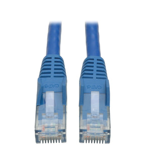 Tripp Lite by Eaton CAT-6 Gigabit Snagless Molded Stranded UTP Ethernet Cable, 7 Ft., Blue