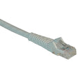 Tripp Lite by Eaton CAT-6 Gigabit Snagless Molded Stranded UTP Ethernet Cable, 7 Ft., White