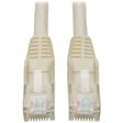 Tripp Lite by Eaton CAT-6 Gigabit Snagless Molded Solid UTP Ethernet Cable, 14 Ft., White