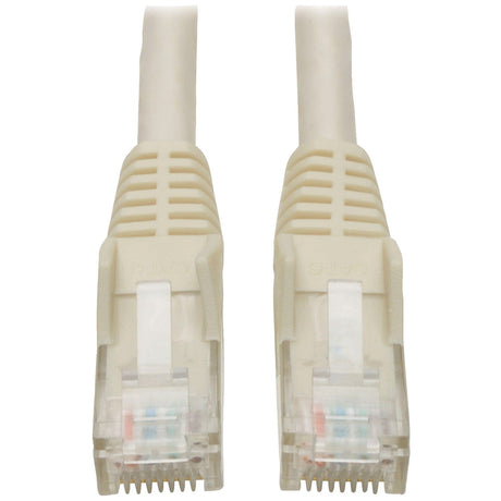 Tripp Lite by Eaton CAT-6 Gigabit Snagless Molded Solid UTP Ethernet Cable, 14 Ft., White
