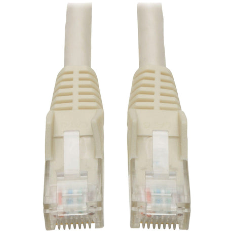Tripp Lite by Eaton CAT-6 Gigabit Snagless Molded Solid UTP Ethernet Cable, 50 Ft., White