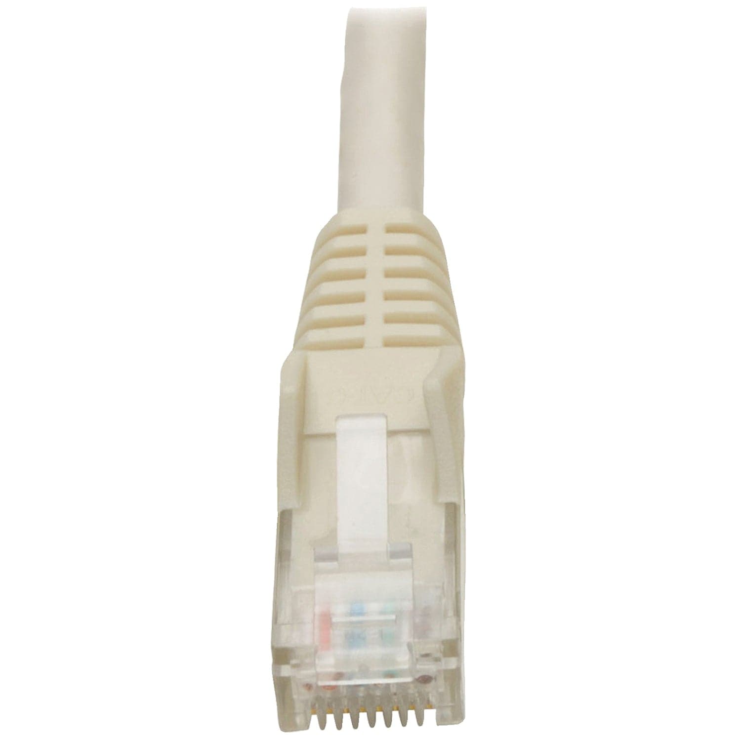Tripp Lite by Eaton CAT-6 Gigabit Snagless Molded Solid UTP Ethernet Cable, 50 Ft., White