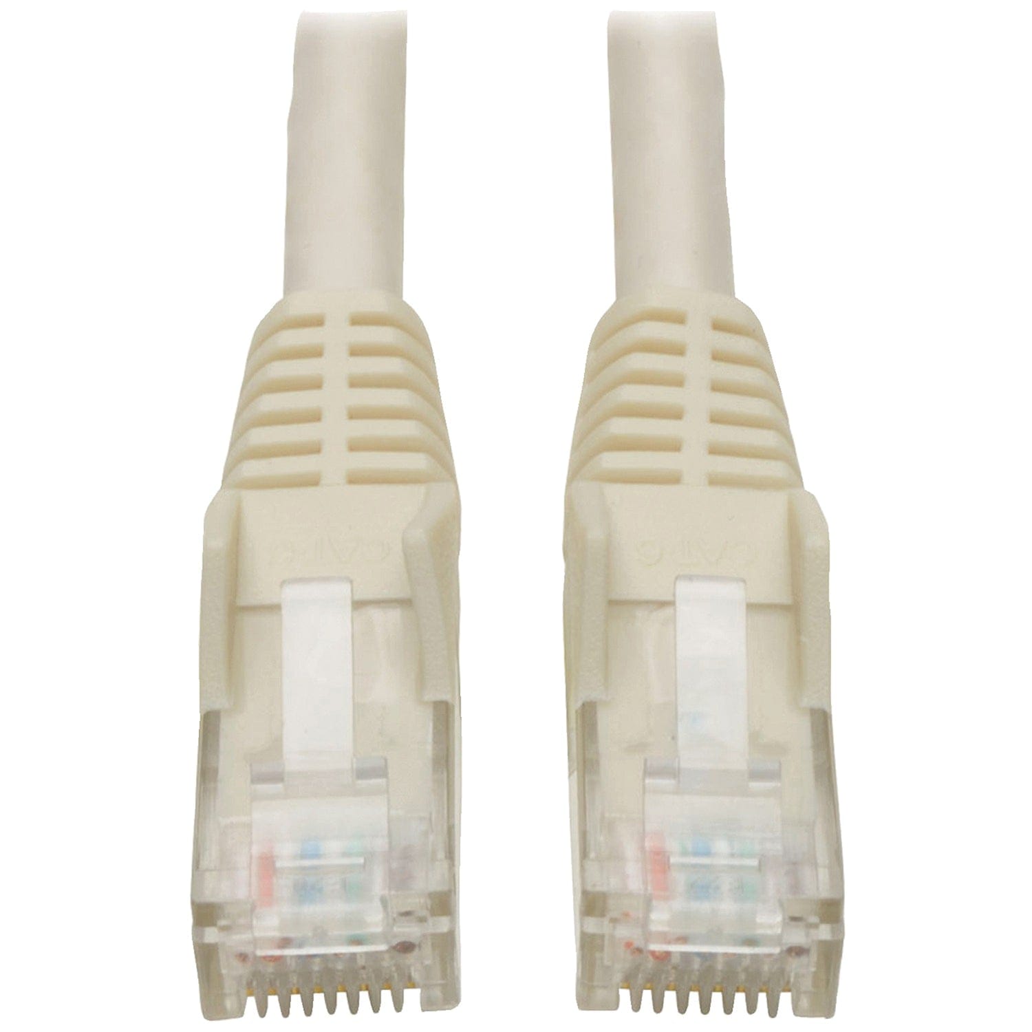 Tripp Lite by Eaton CAT-6 Gigabit Snagless Molded Solid UTP Ethernet Cable, 50 Ft., White
