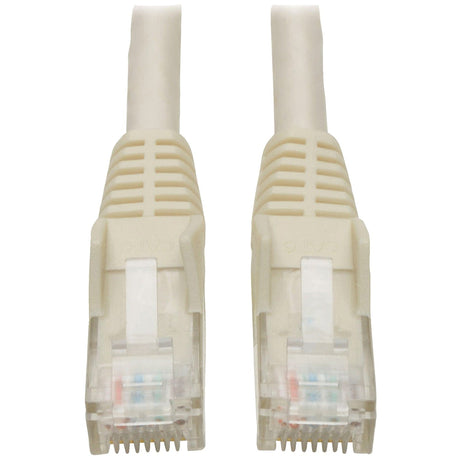 Tripp Lite by Eaton CAT-6 Gigabit Snagless Molded Solid UTP Ethernet Cable, 50 Ft., White