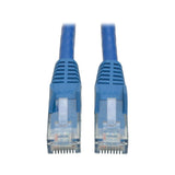 Tripp Lite by Eaton CAT-6 Gigabit Snagless Molded Solid UTP Ethernet Cable, 100 Ft., Blue