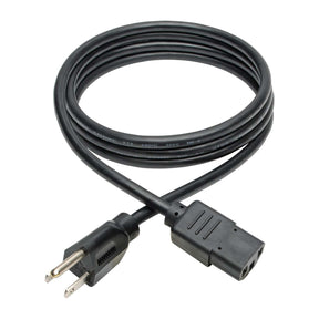Tripp Lite by Eaton 18-AWG 10-Amp Universal Computer Power Cord, 6 Ft.