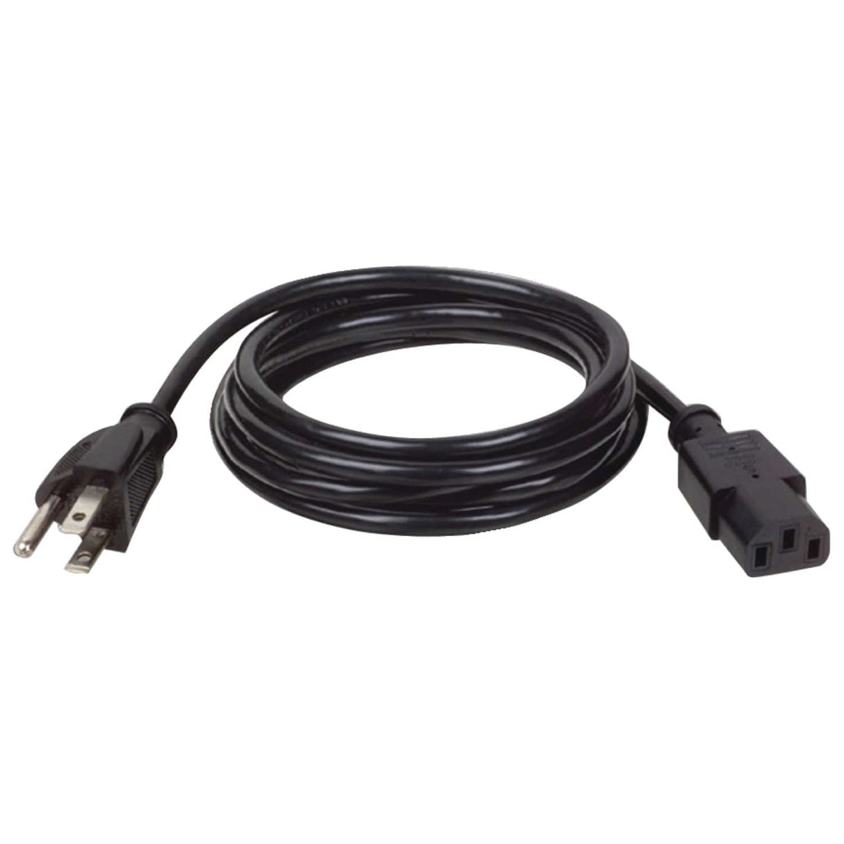 Tripp Lite by Eaton 18-AWG 10-Amp Universal Computer Power Cord, 6 Ft.