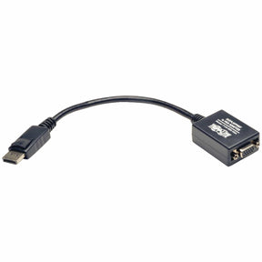 Tripp Lite by Eaton 1080p/1200 DisplayPort Male to VGA Female Active Cable Adapter, 6 In., Black, P134-06N-VGA