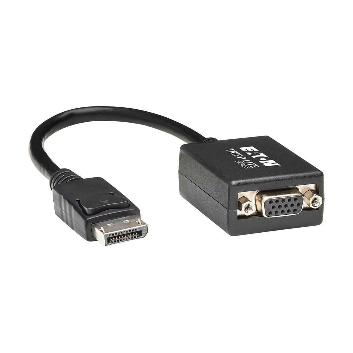 Tripp Lite by Eaton 1080p/1200 DisplayPort Male to VGA Female Active Cable Adapter, 6 In., Black, P134-06N-VGA