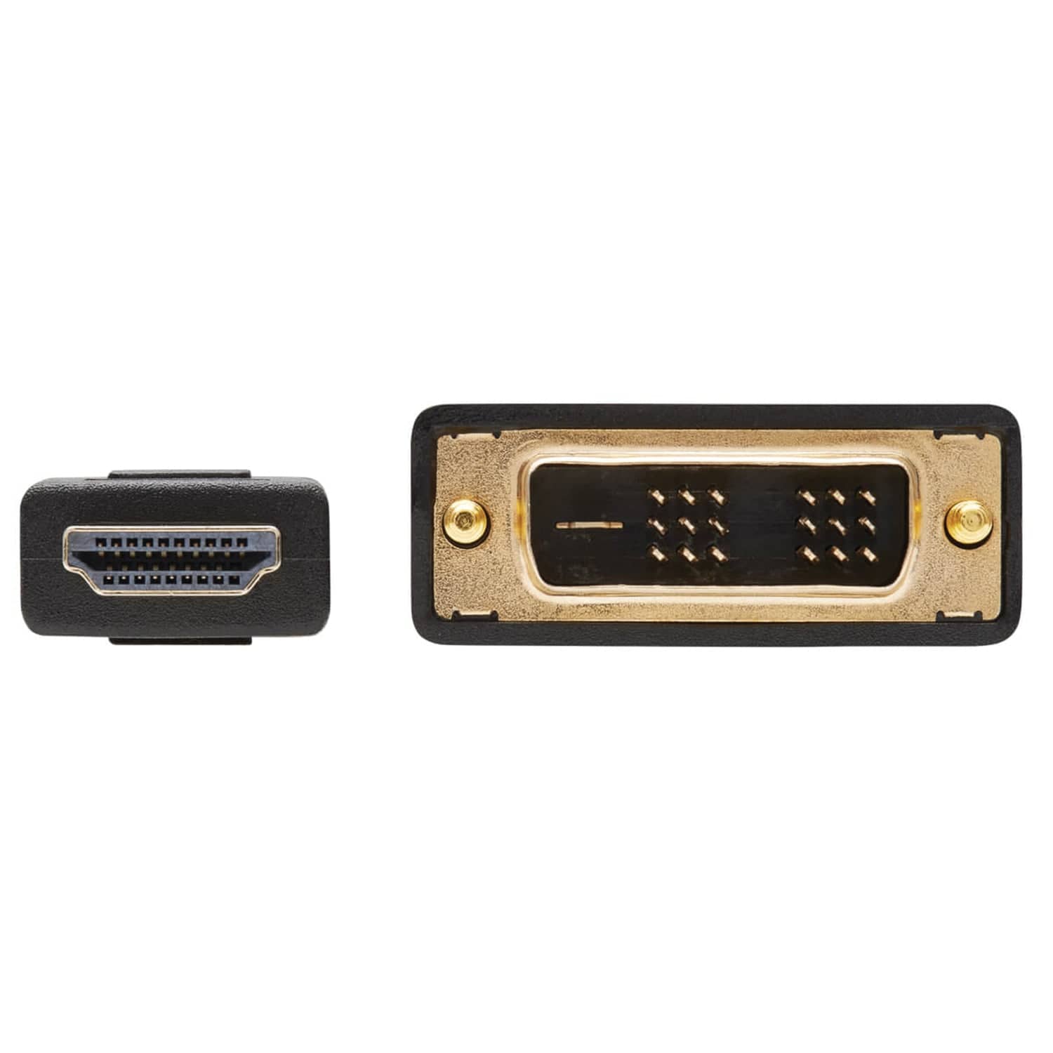 Tripp Lite by Eaton 1080p HDMI Male to DVI-D Male Video Adapter Cable, 6 Ft., Black, P566-006
