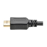Tripp Lite by Eaton 1900 x 1200 at 60 Hz HDMI Male to VGA Male Low-Profile Active Adapter Cable, 6 Ft., Black, P566-006-VGA