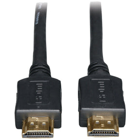 Tripp Lite by Eaton 1080p HDMI Male/Male Standard-Speed HDMI Gold Cable, Black, 50 Ft.