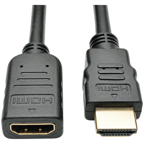 Tripp Lite by Eaton 4K at 30 Hz HDMI Male/Female High-Speed Extension Cable with Ethernet, 6 Ft., Black, P569-006-MF