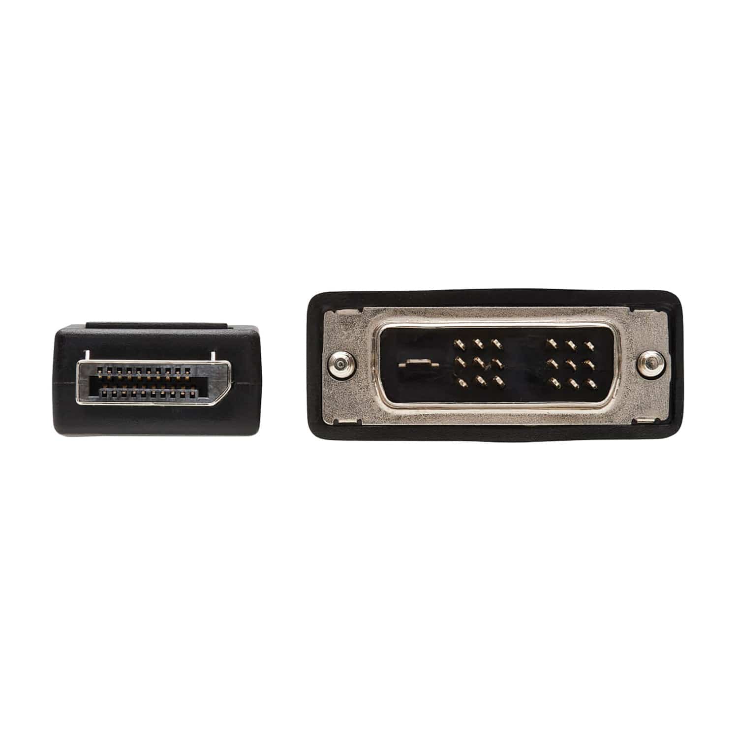 Tripp Lite by Eaton 1080p DisplayPort Male with Latch to DVI-D Male Single Link Adapter Cable, Black, 6 Ft., P581-006
