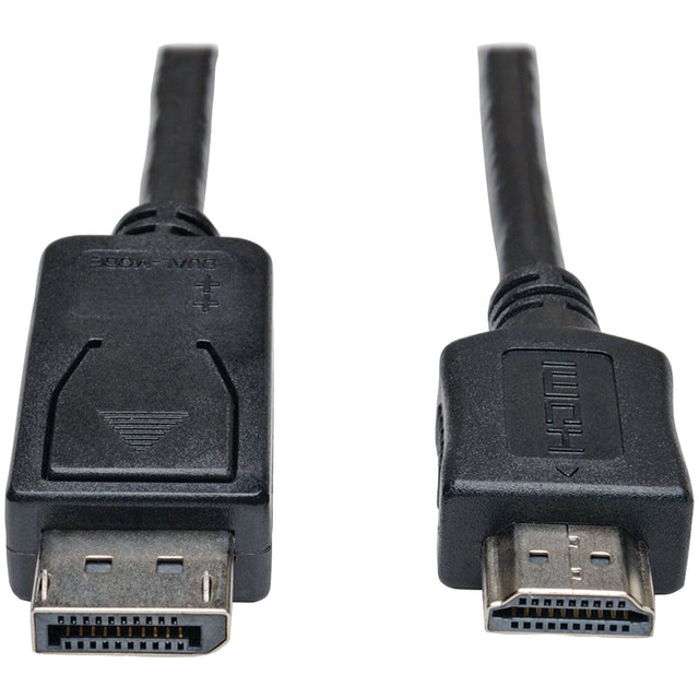 Tripp Lite by Eaton DisplayPort to HDMI Adapter Cable, Black, 6 Ft.
