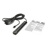 Tripp Lite by Eaton Power It! Power Strip, 7 Outlets, 25-Ft. Cord, Black, PS725B