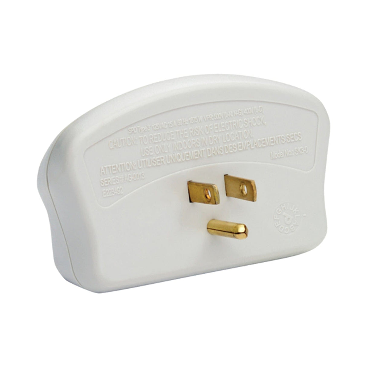 Tripp Lite by Eaton 3-AC Outlet 660-Joules Protect It! Surge Protector Wall Tap, SK3-0