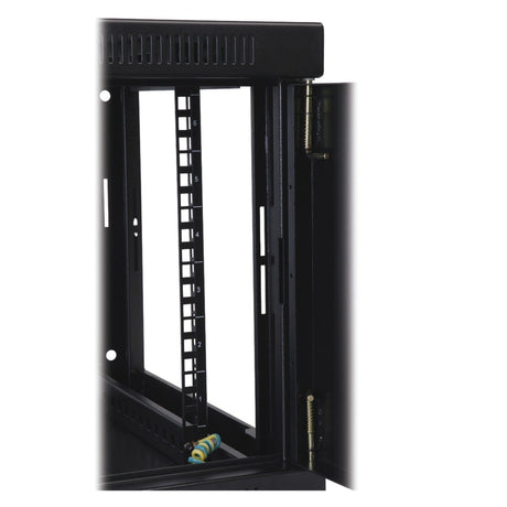 Tripp Lite by Eaton SmartRack 6U Low-Profile Switch-Depth Wall-Mount Mini Rack Enclosure Cabinet with Clear Acrylic Window, SRW6UG