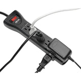 Tripp Lite by Eaton 7-AC Outlet 2160-Joules Protect It! Surge Protector Power Strip with Right-Angle Plug, 25 Ft., Black