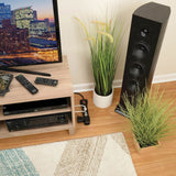 Tripp Lite by Eaton 7-AC Outlet 2160-Joules Protect It! Surge Protector Power Strip with Right-Angle Plug, 25 Ft., Black