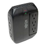 Tripp Lite by Eaton 3-AC Swiveling Outlet and 3-AC Fixed Outlet 1200-Joules Protect It! Surge Protector Wall Tap, SWIVEL6