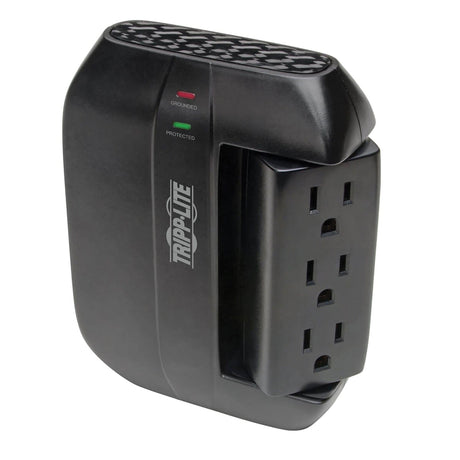 Tripp Lite by Eaton 3-AC Swiveling Outlet and 3-AC Fixed Outlet 1200-Joules Protect It! Surge Protector Wall Tap, SWIVEL6