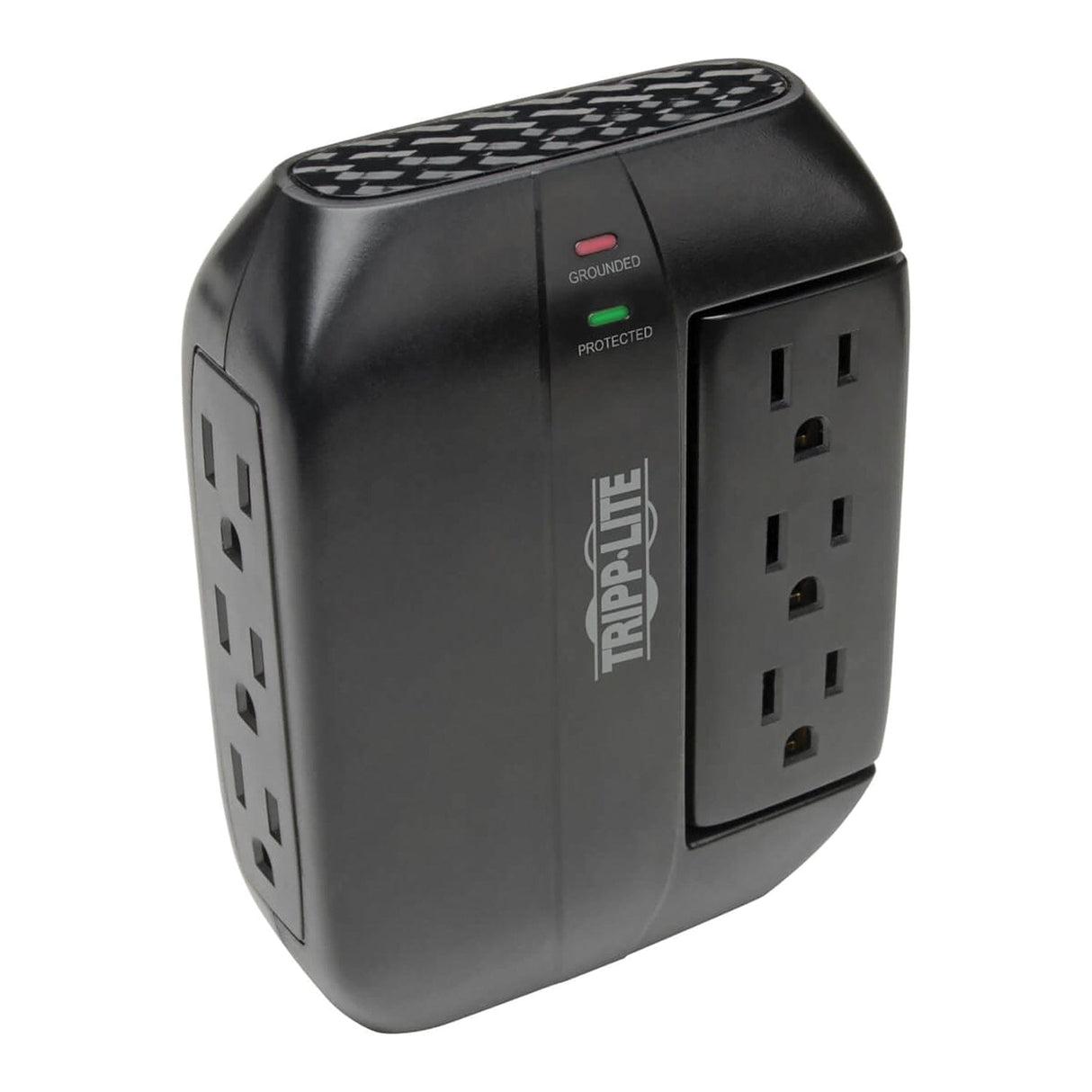 Tripp Lite by Eaton 3-AC Swiveling Outlet and 3-AC Fixed Outlet 1200-Joules Protect It! Surge Protector Wall Tap, SWIVEL6