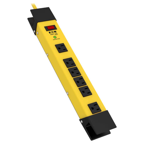 Tripp Lite by Eaton 6-AC Outlet 1500-Joules Protect It! Industrial Safety Surge Protector Power Strip with Cord Wrap, 9-Ft. Cord, TLM609SA