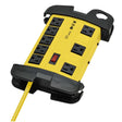 Tripp Lite by Eaton Power It! Safety Power Strip, 8 Outlets, 12-Ft. Cord with GFCI Plug, Yellow and Black, TLM812GF