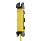 Tripp Lite by Eaton Power It! Safety Power Strip, 8 Outlets, 12-Ft. Cord with GFCI Plug, Yellow and Black, TLM812GF