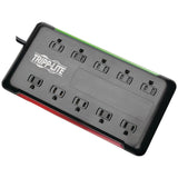 Tripp Lite by Eaton 10-AC Outlet 2880-Joules Protect It! Surge Protector Power Strip with Sliding Covers, 6-Ft. Cord, TLP1006B