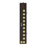 Tripp Lite by Eaton 10-AC Outlet and 2-USB Port 1350-Joules Protect It! Surge Protector Power Strip with Swivel Light Bars, 6-Ft. Cord, TLP1006USB
