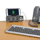 Tripp Lite by Eaton 3-AC Outlet and 2-USB Port 510-Joules Protect It! Surge Protector Power Strip with Desk Clamp, 10-Ft. Cord, TLP310USBC