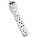 Tripp Lite by Eaton 6-AC Outlet 180-Joules Protect It! Home Computer Surge Protector Power Strip, 2-Ft. Cord with Straight Plug, TLP602